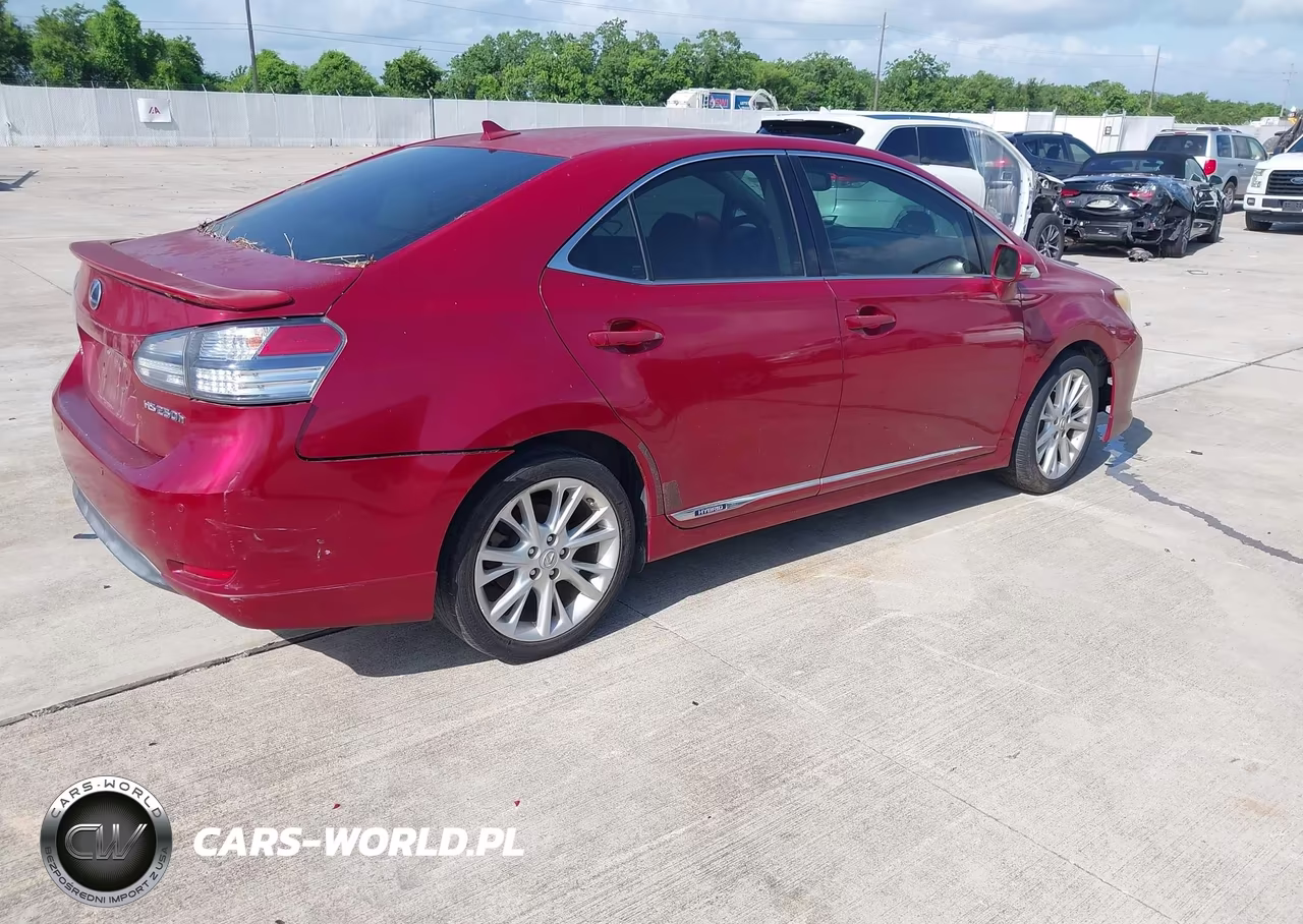 2010 Lexus Hs 250H Premium VIN:JTHBB1BA4A2025454 - 4