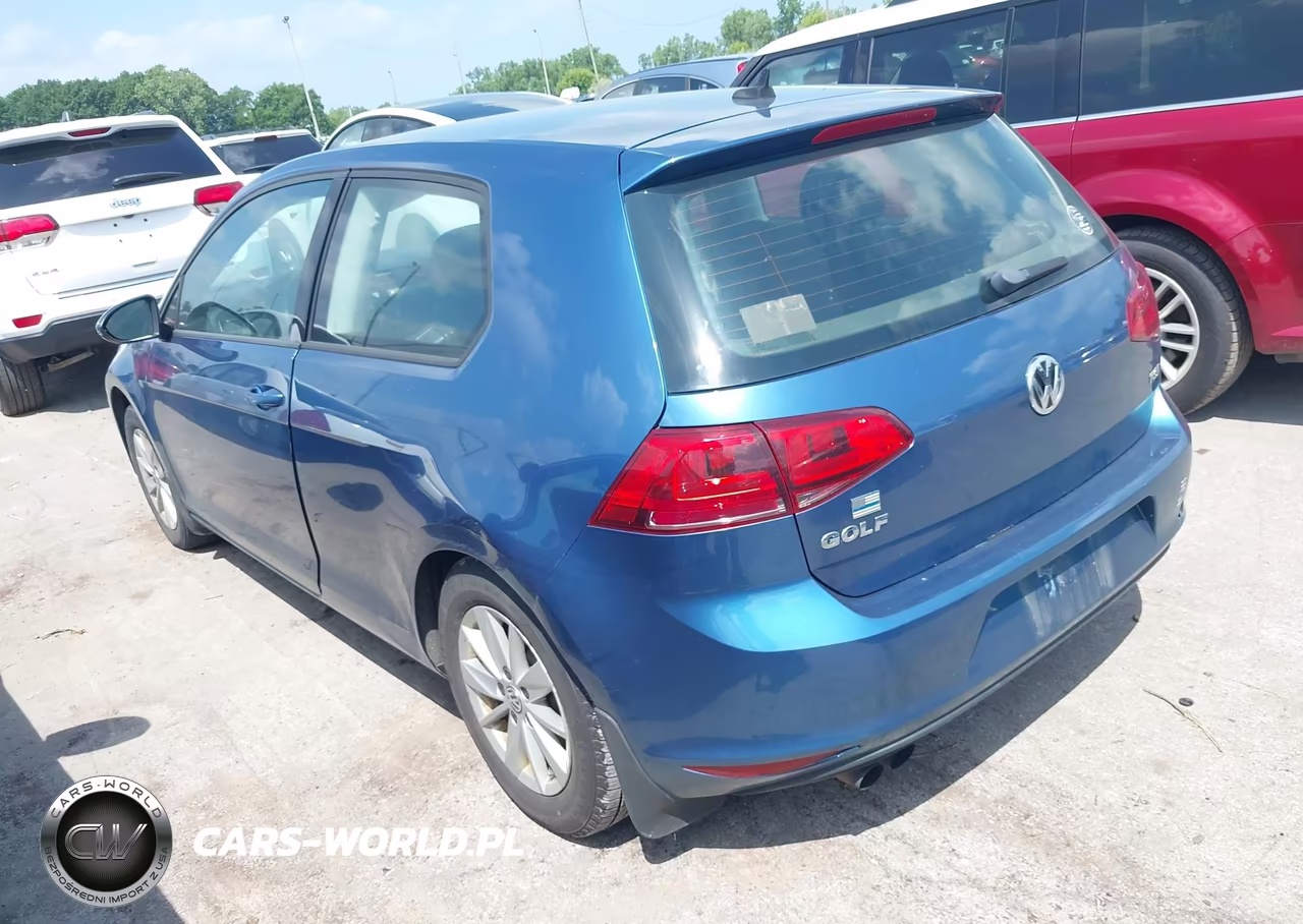 2015 Volkswagen Golf Tsi S 2-Door VIN:3VW917AU5FM094880 - 3