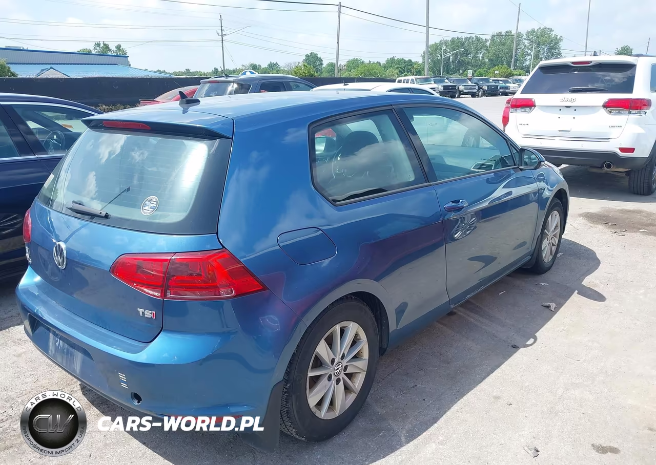 2015 Volkswagen Golf Tsi S 2-Door VIN:3VW917AU5FM094880 - 4
