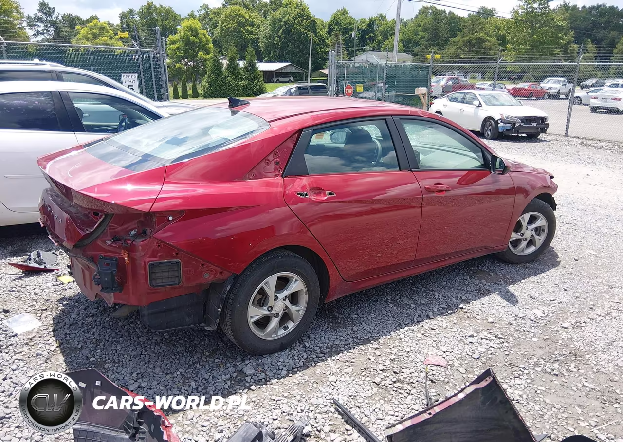 2023 Hyundai Elantra Se VIN:KMHLL4AG5PU578598 - 4