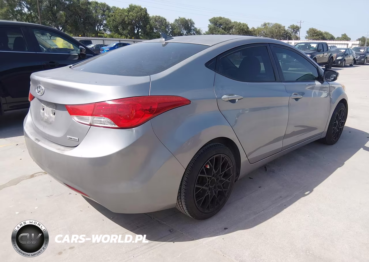 2012 Hyundai Elantra Limited (Ulsan Plant) VIN:KMHDH4AE2CU246293 - 4
