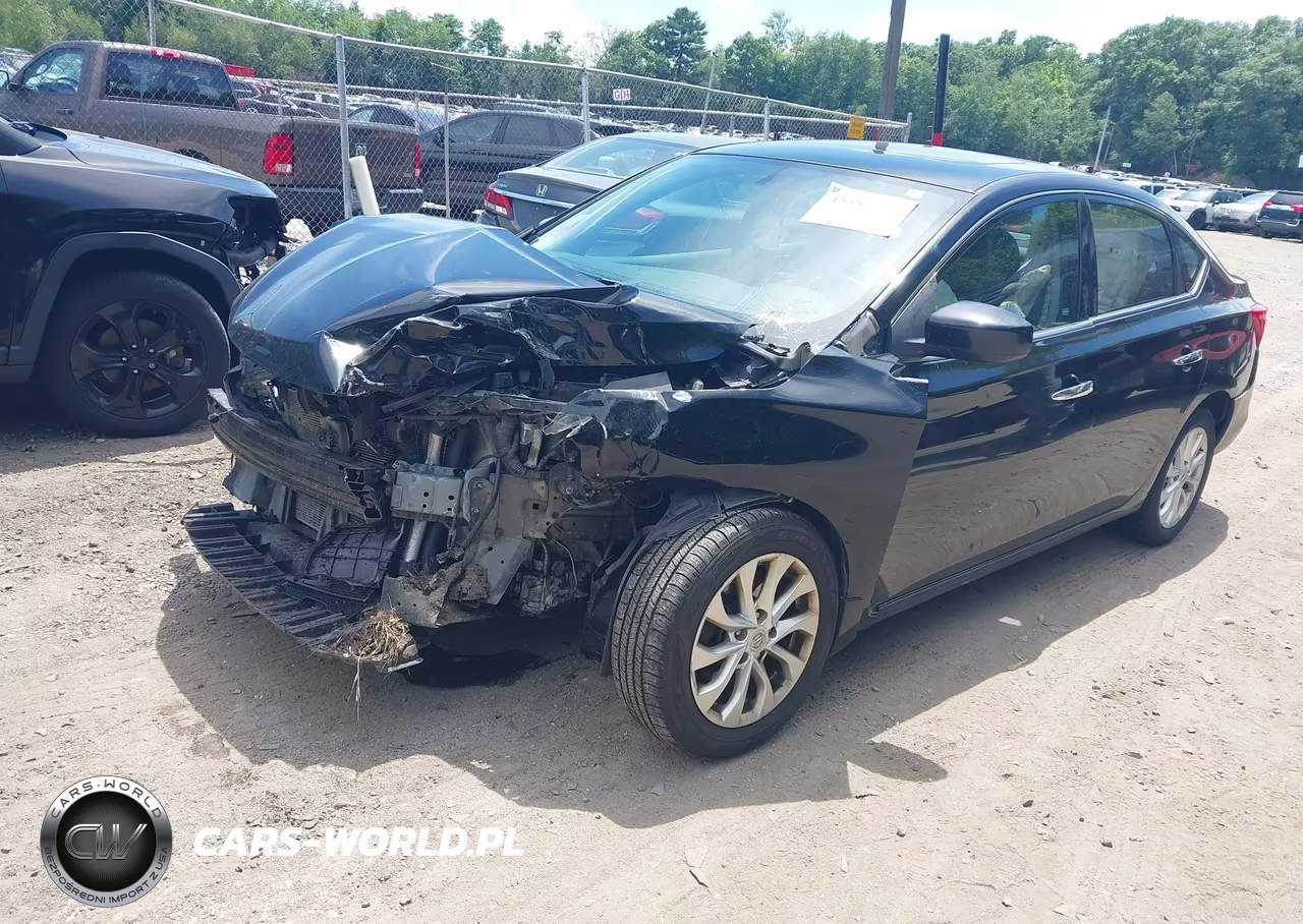 2017 Nissan Sentra Sv VIN:3N1AB7APXHY216378 - 2