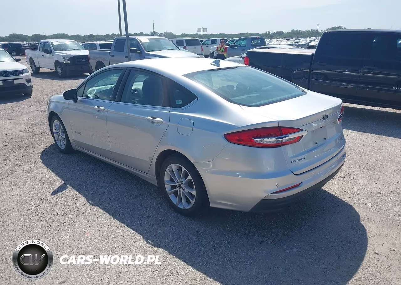 2019 Ford Fusion Hybrid Se VIN:3FA6P0LU2KR274460 - 3