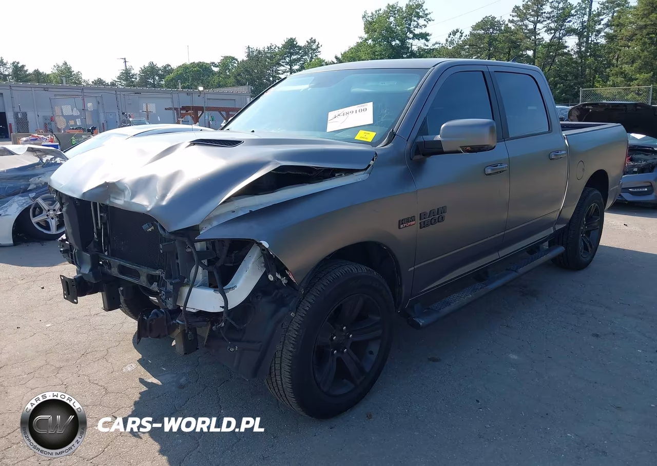 2017 Ram 1500 Night 4X4 5'7 Box VIN:1C6RR7MT2HS711197 - 2