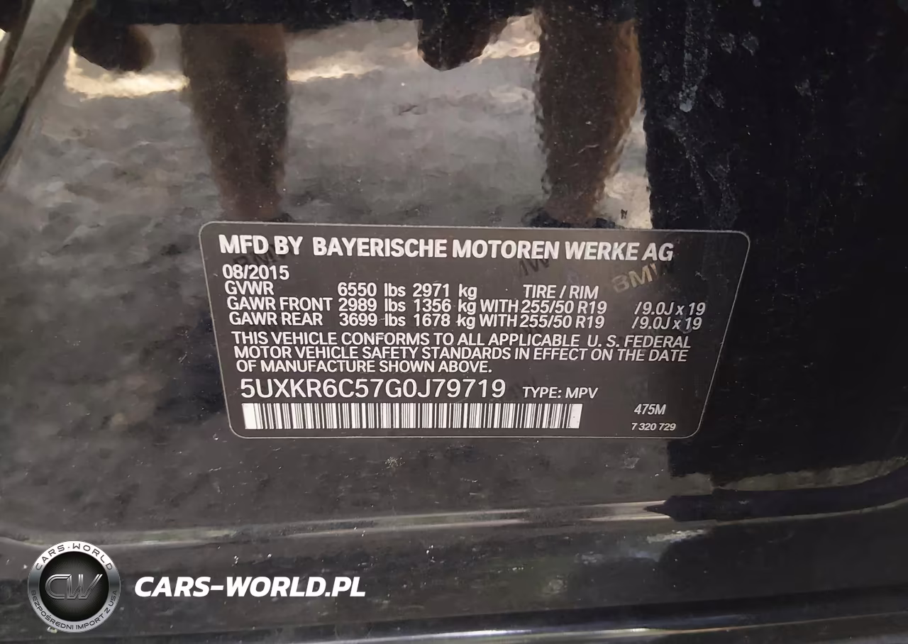 2016 BMW X5 xDrive50I VIN:5UXKR6C57G0J79719 - 9