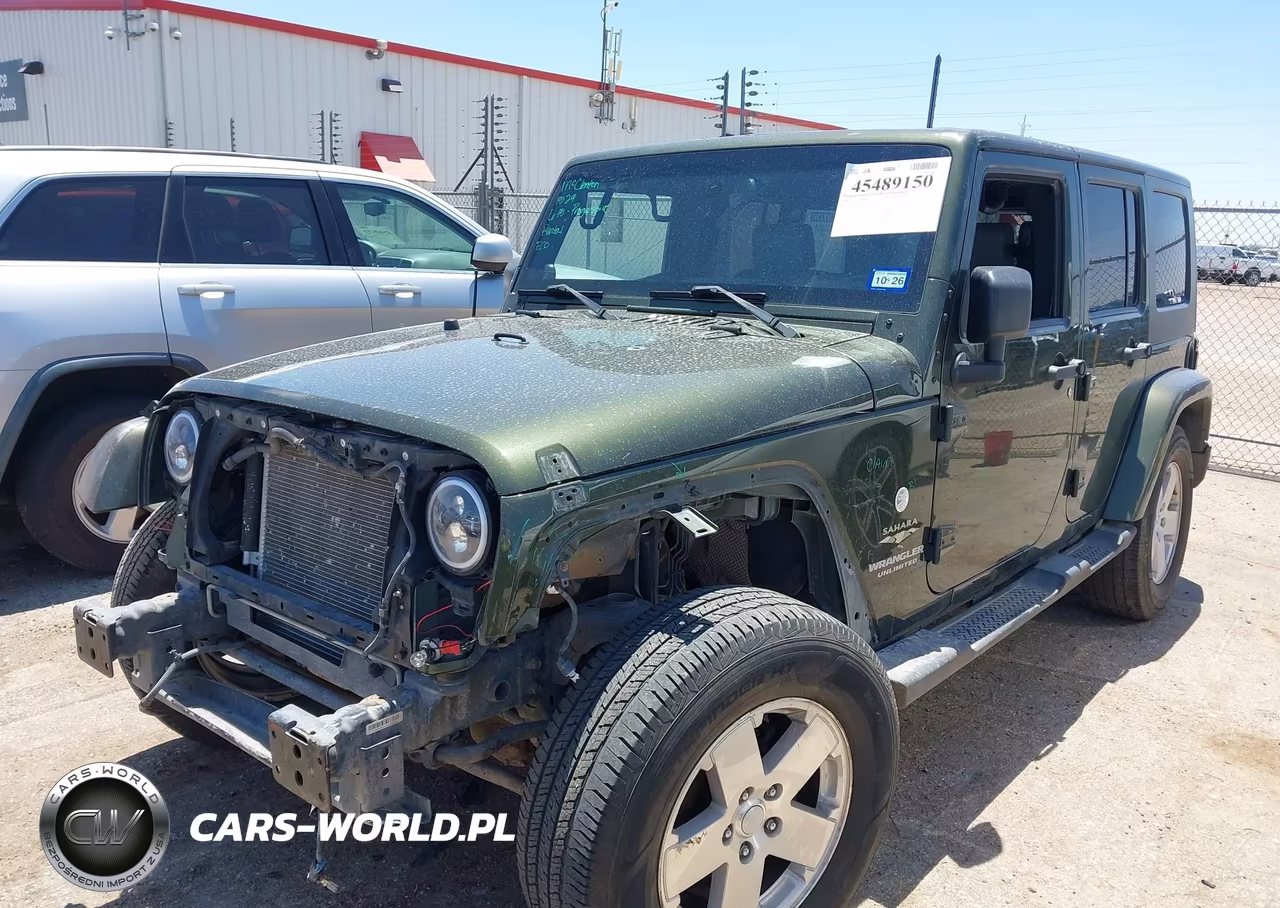 2008 Jeep Wrangler Unlimited Sahara VIN:1J4GA59168L623647 - 2