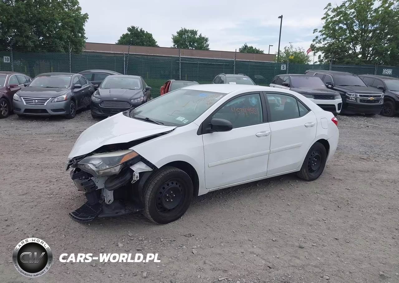 2016 Toyota Corolla Le VIN:2T1BURHE6GC489070 - 2