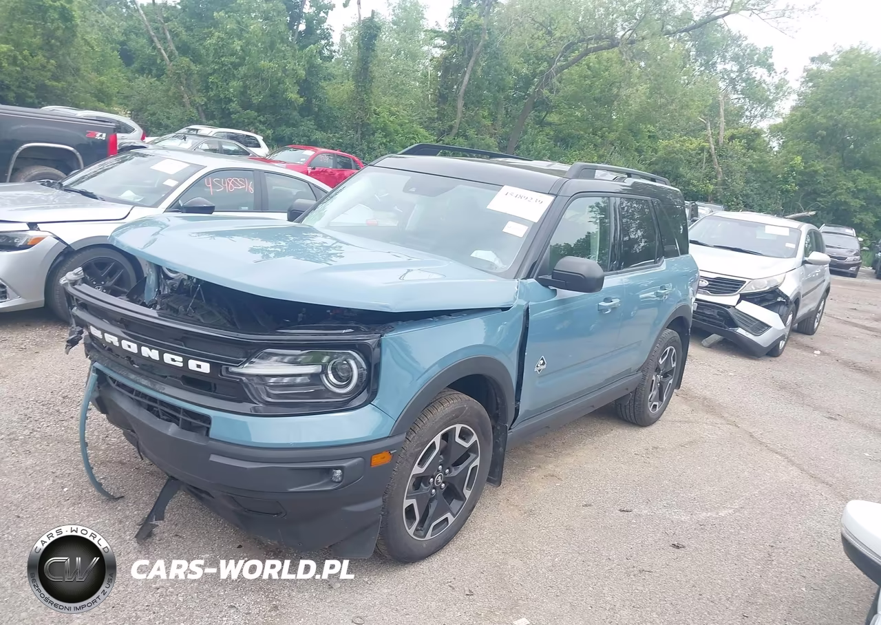 2021 Ford Bronco Sport Outer Banks VIN:3FMCR9C6XMRA79766 - 2
