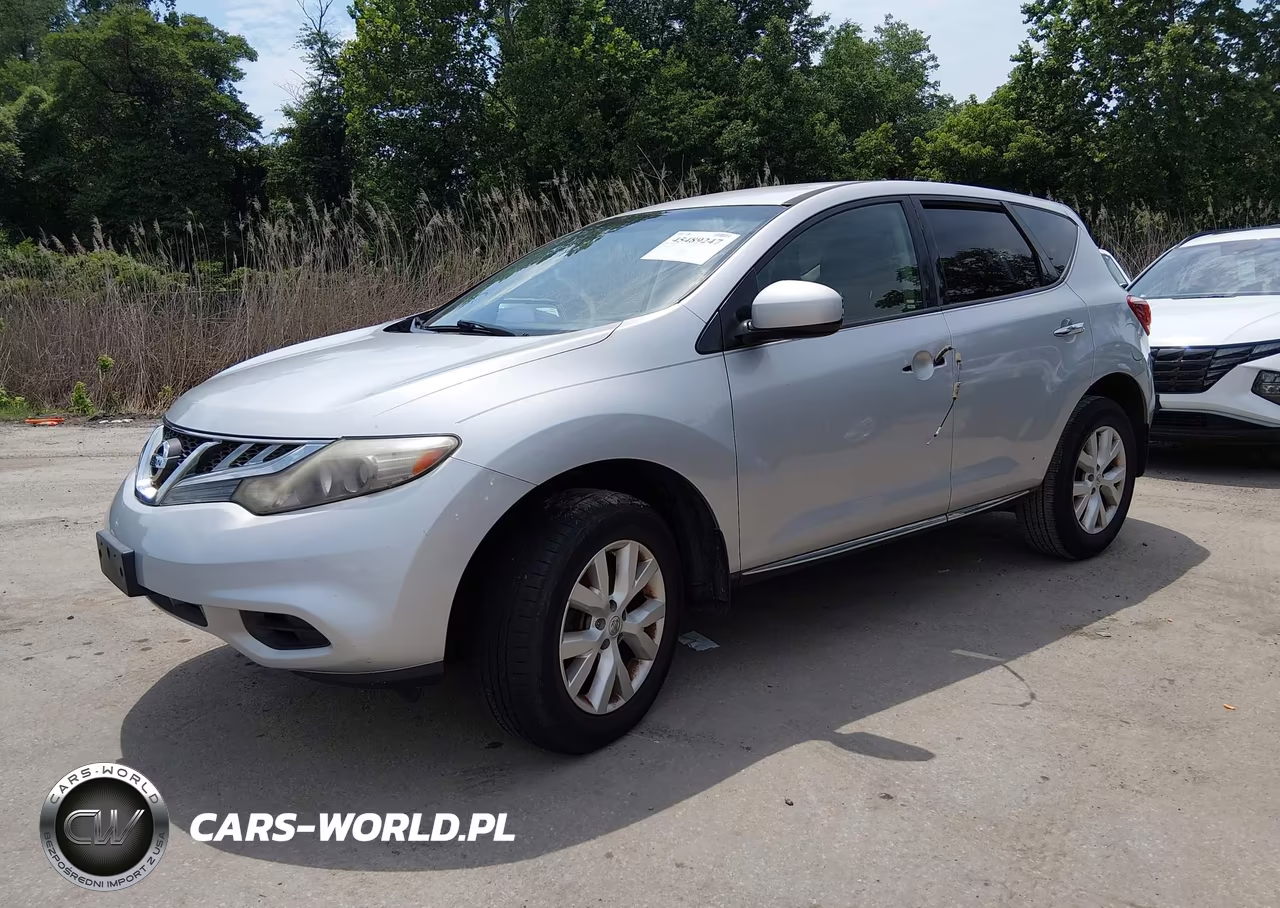 2012 Nissan Murano S VIN:JN8AZ1MU5CW107998 - 2