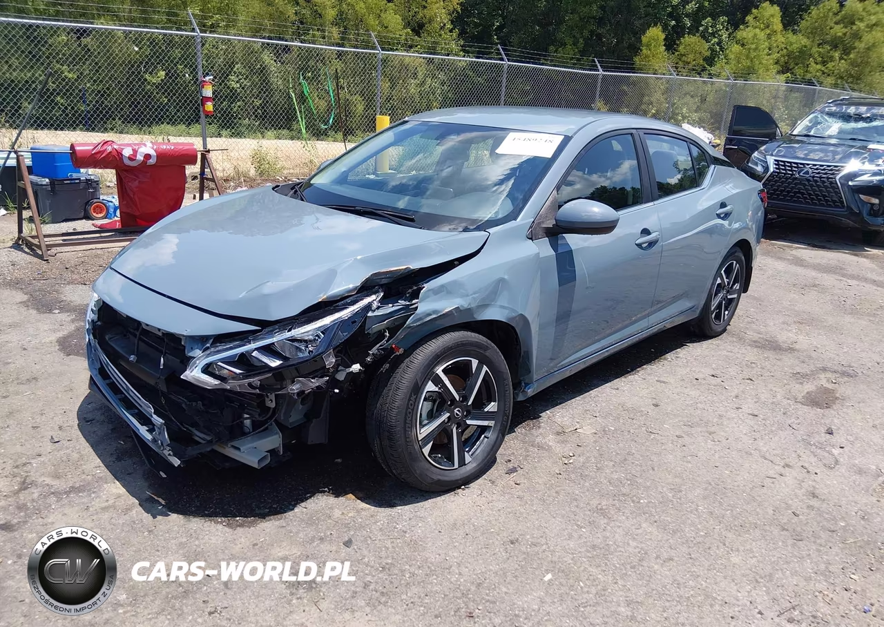 2024 Nissan Sentra Sv Xtronic Cvt VIN:3N1AB8CV6RY325147 - 2