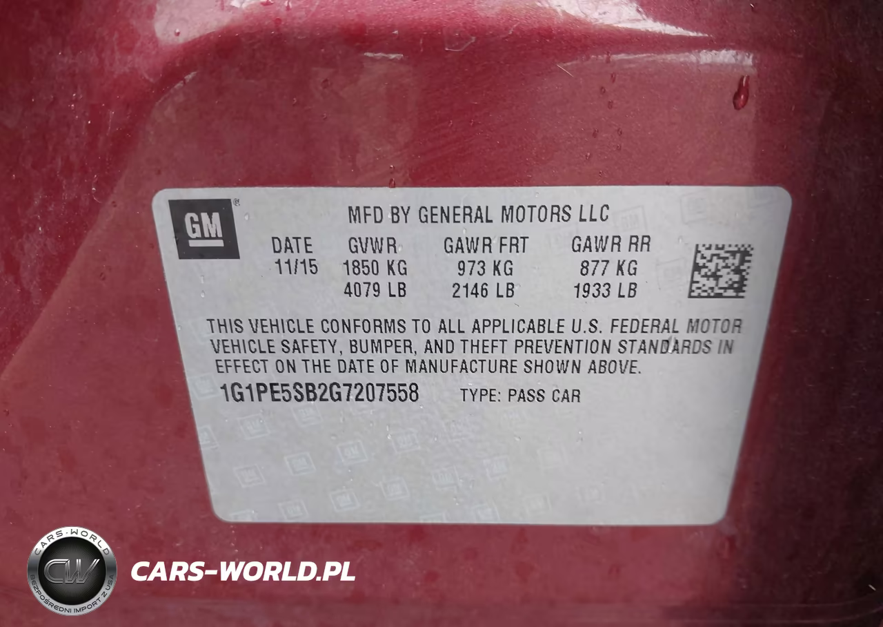 2016 Chevrolet Cruze Limited 1Lt Auto VIN:1G1PE5SB2G7207558 - 9
