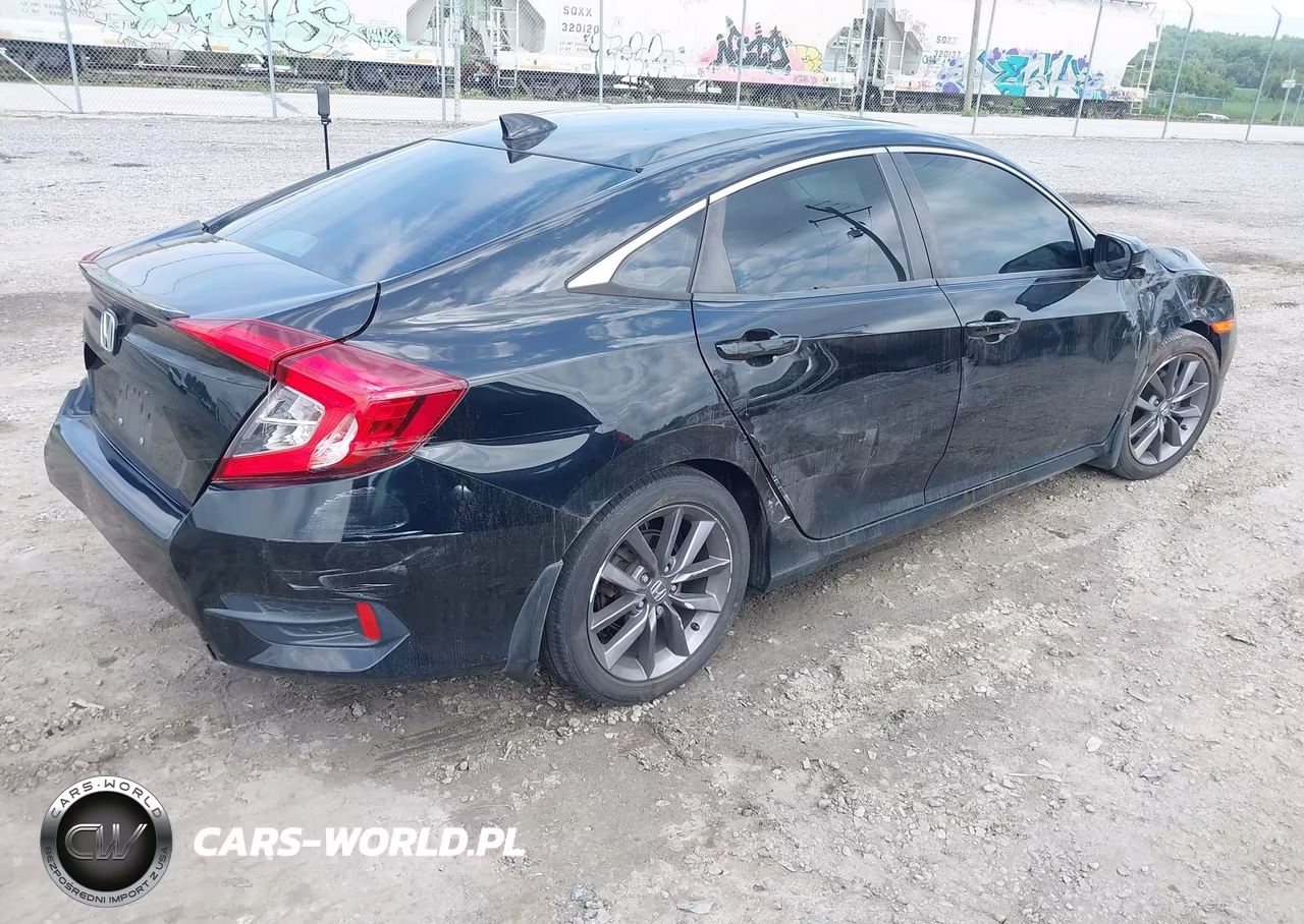 2021 Honda Civic Ex VIN:19XFC1F35ME010058 - 4