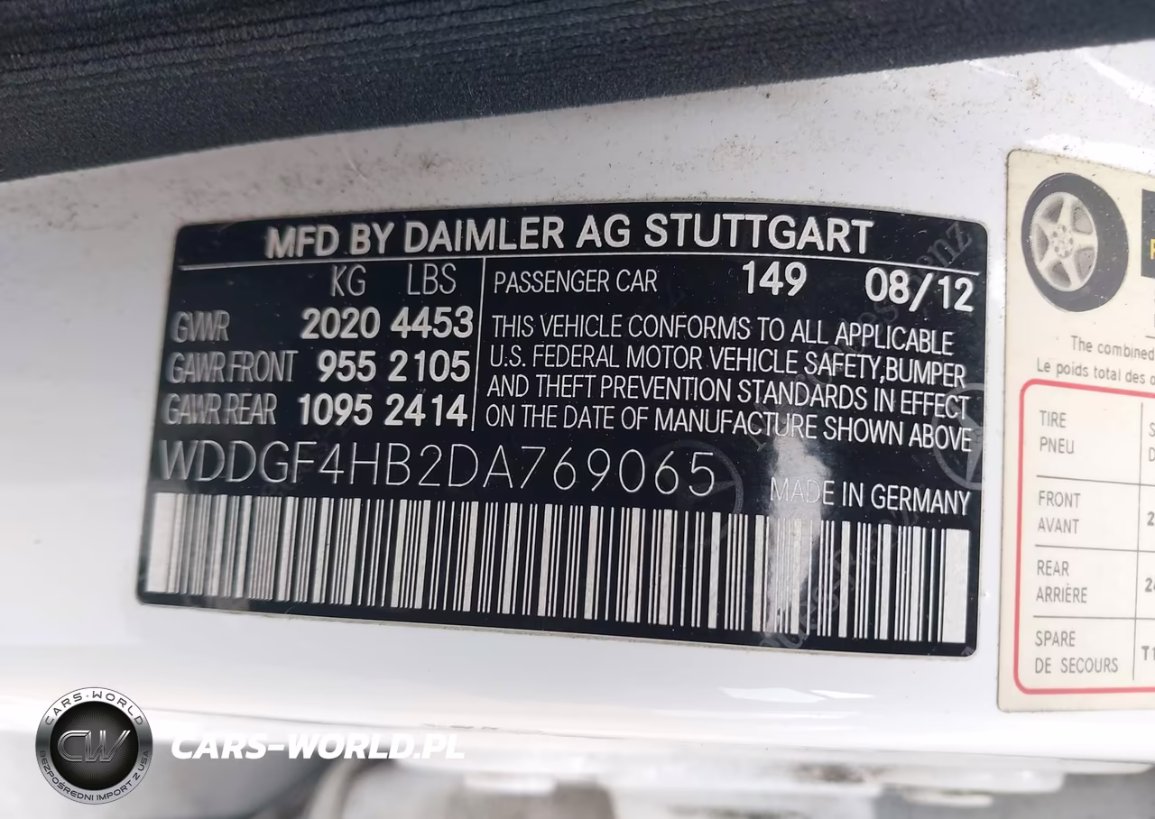 2013 Mercedes-Benz C 250 Sport VIN:WDDGF4HB2DA769065 - 9