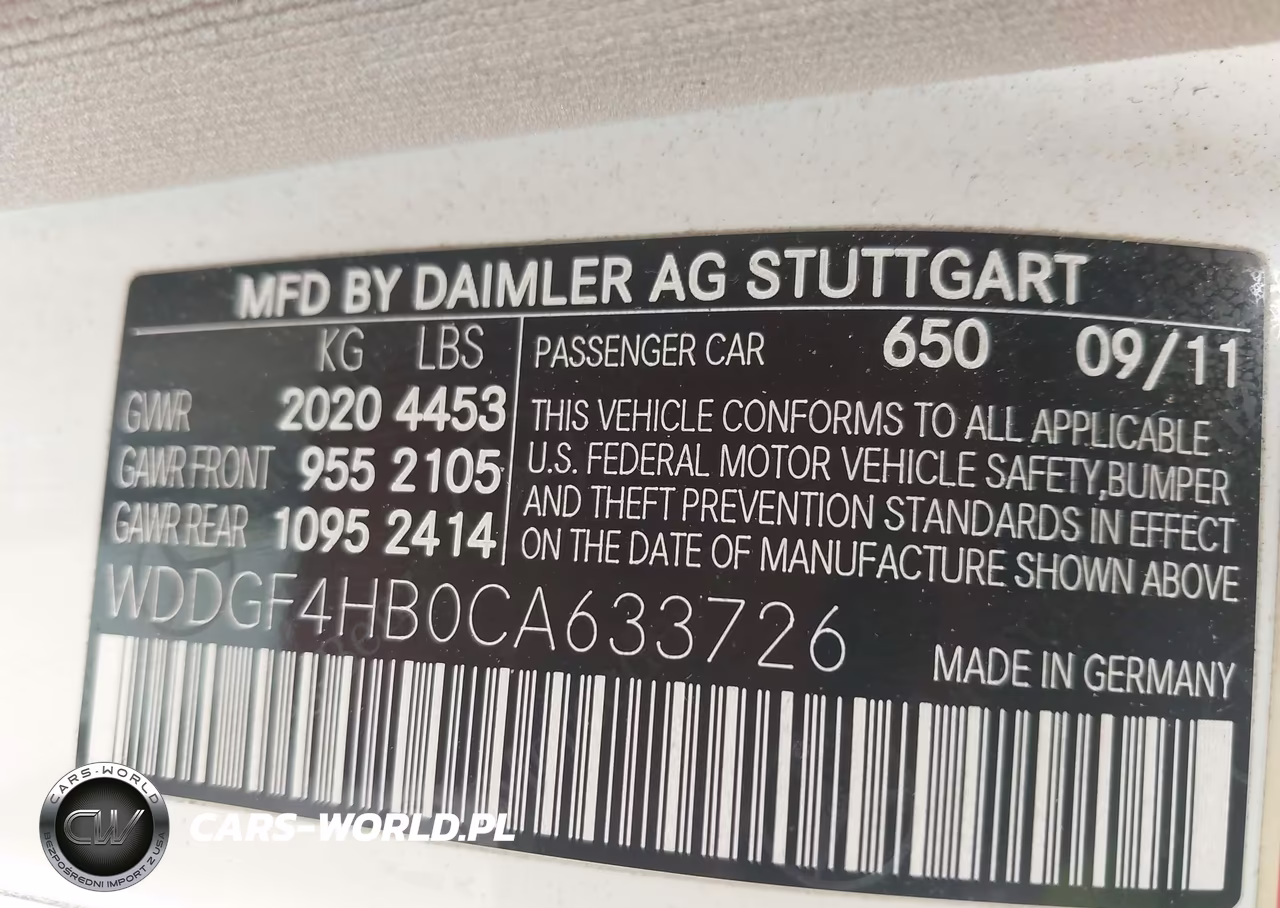 2012 Mercedes-Benz C 250 Luxury-Sport VIN:WDDGF4HB0CA633726 - 9