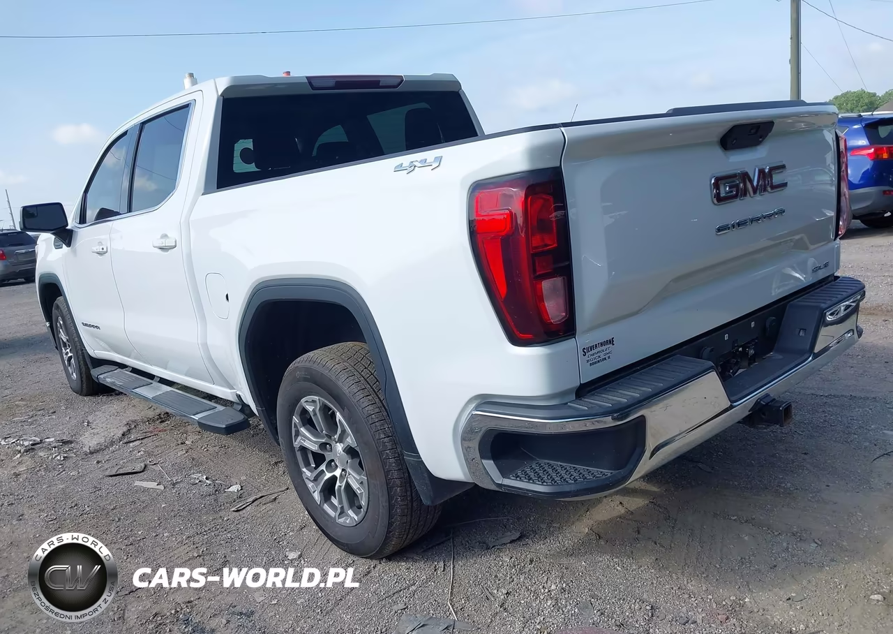 2021 GMC Sierra 1500 4Wd Short Box Sle VIN:3GTP9BEK5MG190373 - 3