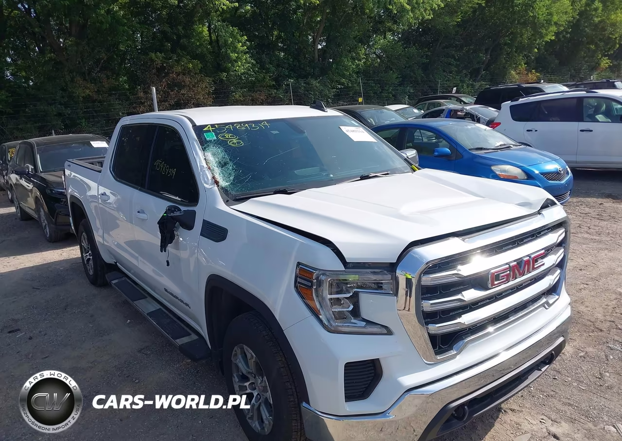 2021 GMC Sierra 1500 4Wd Short Box Sle VIN:3GTP9BEK5MG190373 - 6