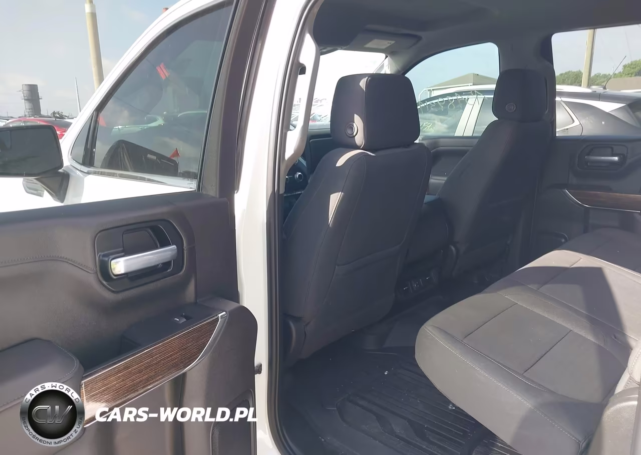 2021 GMC Sierra 1500 4Wd Short Box Sle VIN:3GTP9BEK5MG190373 - 8