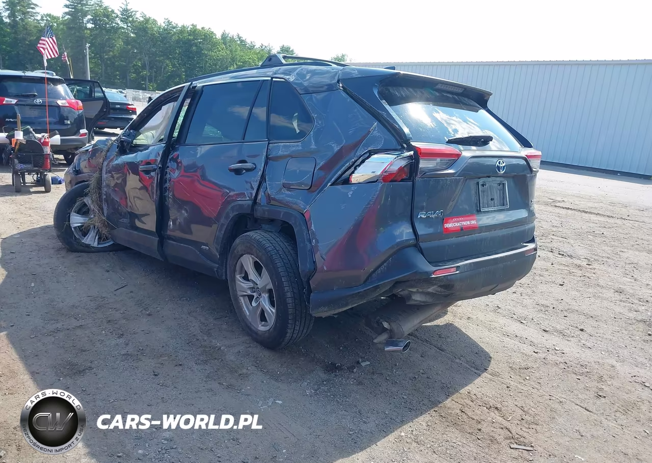 2019 Toyota Rav4 Hybrid Xle VIN:JTMRWRFVXKD500045 - 3