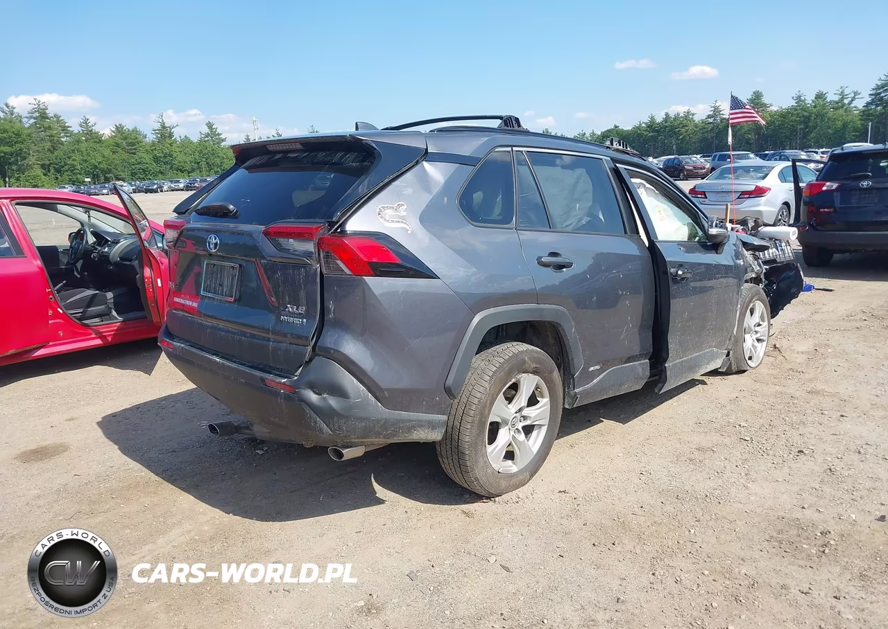 2019 Toyota Rav4 Hybrid Xle VIN:JTMRWRFVXKD500045 - 4
