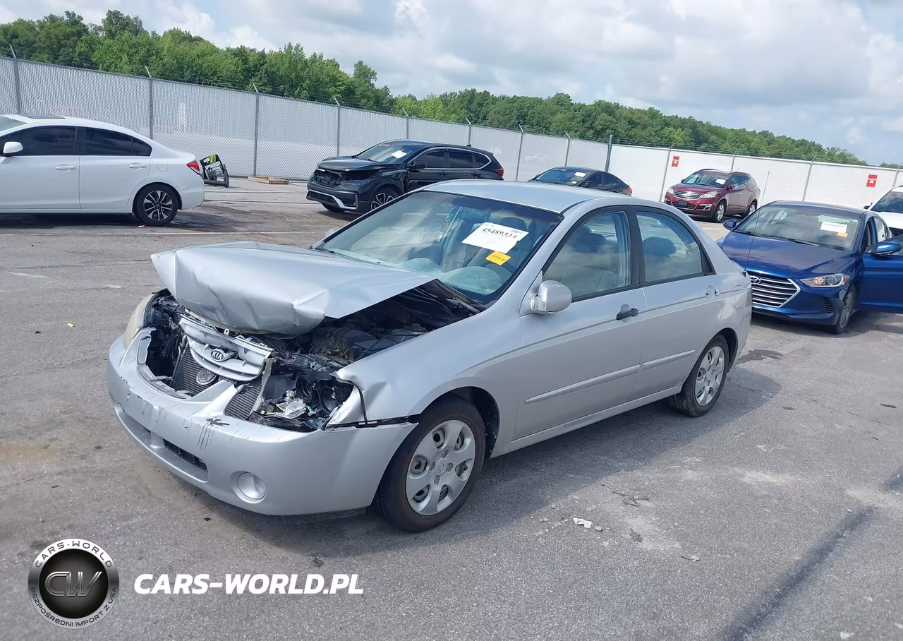 2006 Kia Spectra Ex-Lx-Sx VIN:KNAFE121665345209 - 2