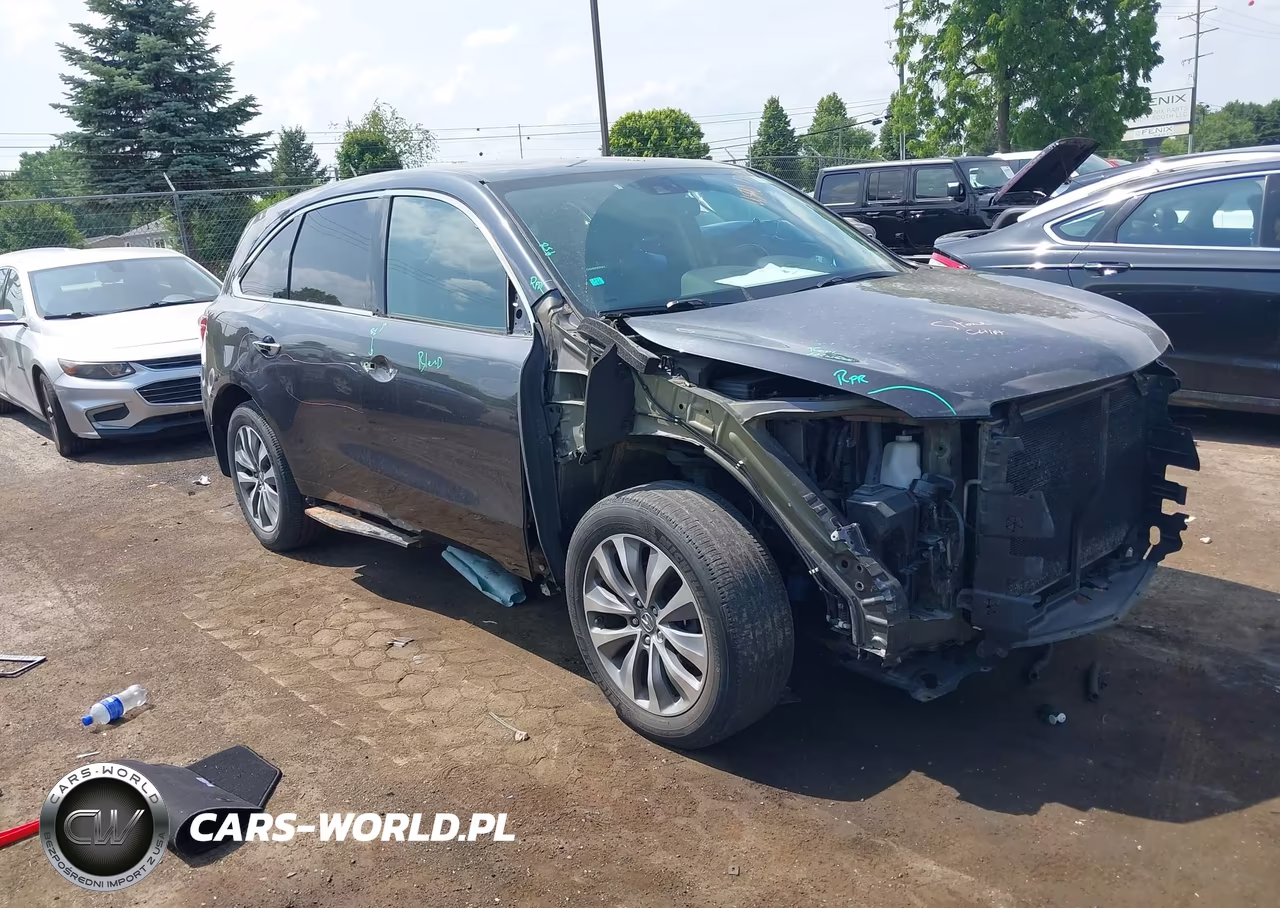 2015 Acura Mdx Technology Package