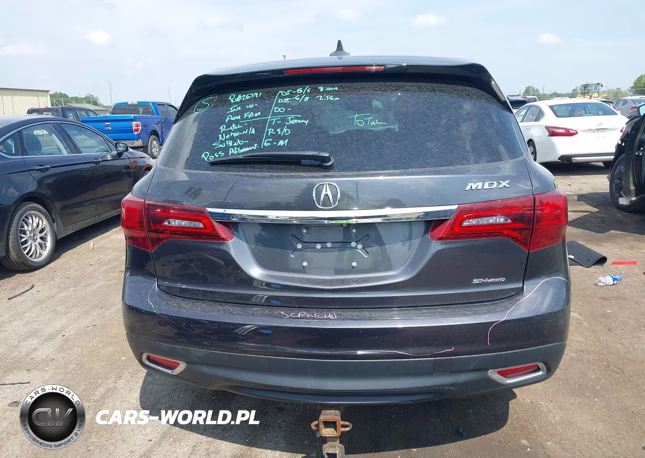 2015 Acura Mdx Technology Package VIN:5FRYD4H44FB011999 - 17