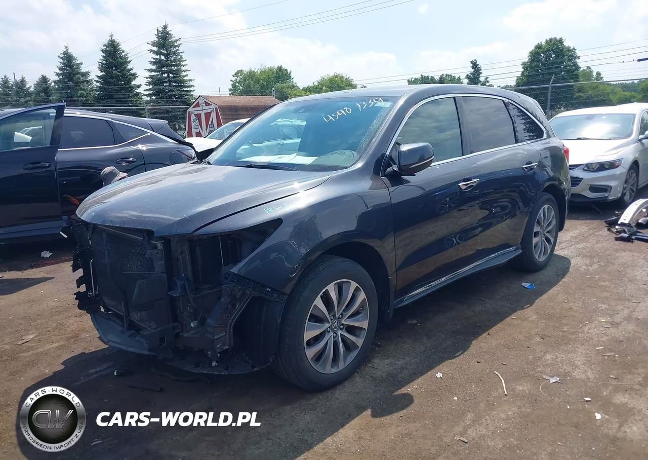 2015 Acura Mdx Technology Package VIN:5FRYD4H44FB011999 - 2