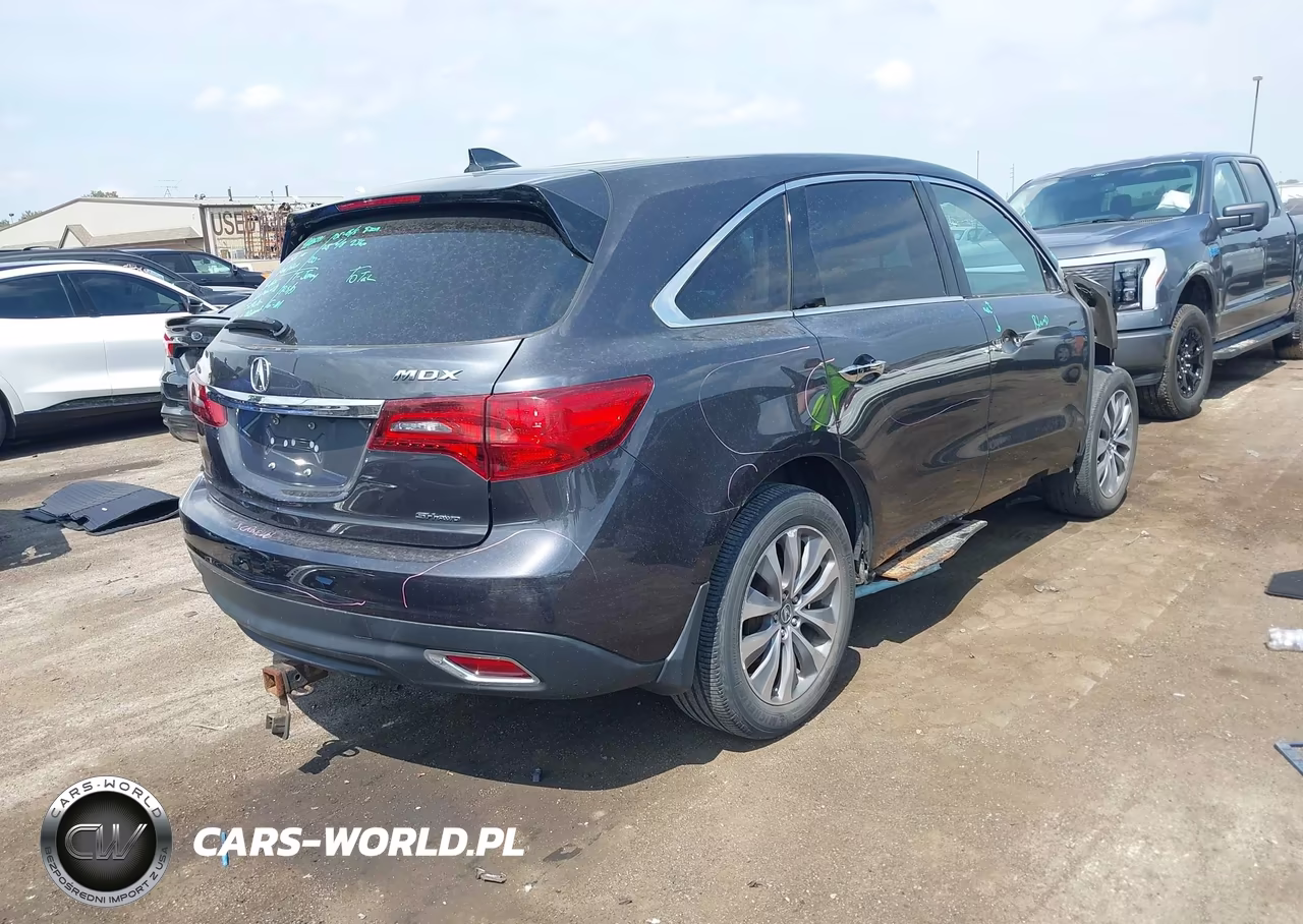 2015 Acura Mdx Technology Package VIN:5FRYD4H44FB011999 - 4
