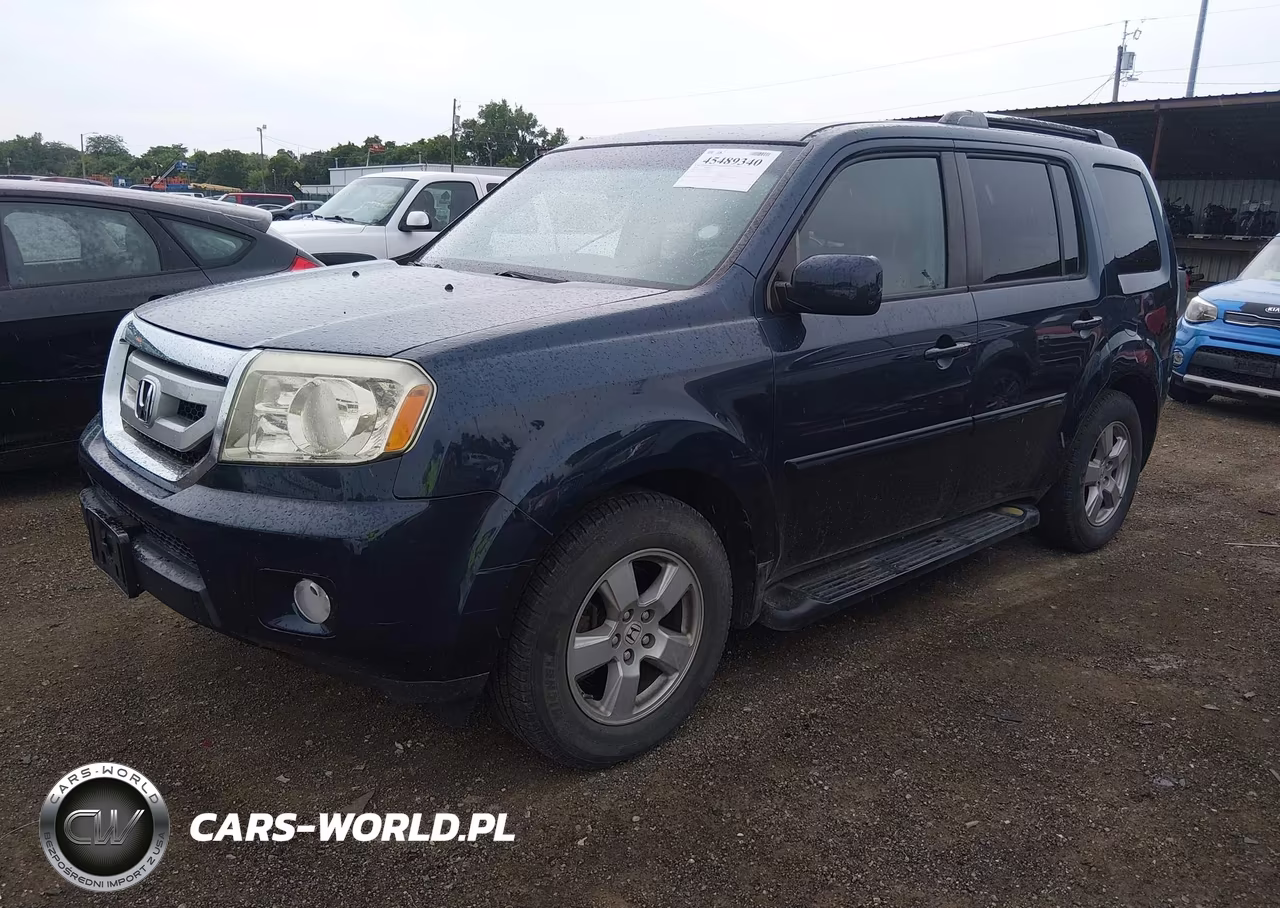 2010 Honda Pilot Ex-L VIN:5FNYF4H5XAB001135 - 2