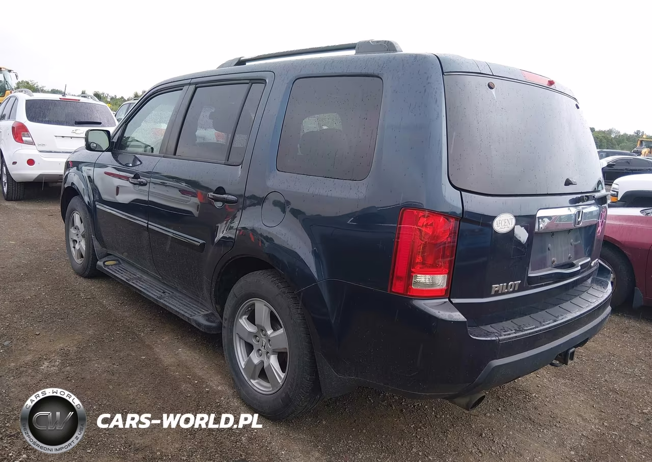 2010 Honda Pilot Ex-L VIN:5FNYF4H5XAB001135 - 3