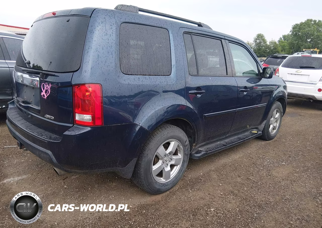 2010 Honda Pilot Ex-L VIN:5FNYF4H5XAB001135 - 4