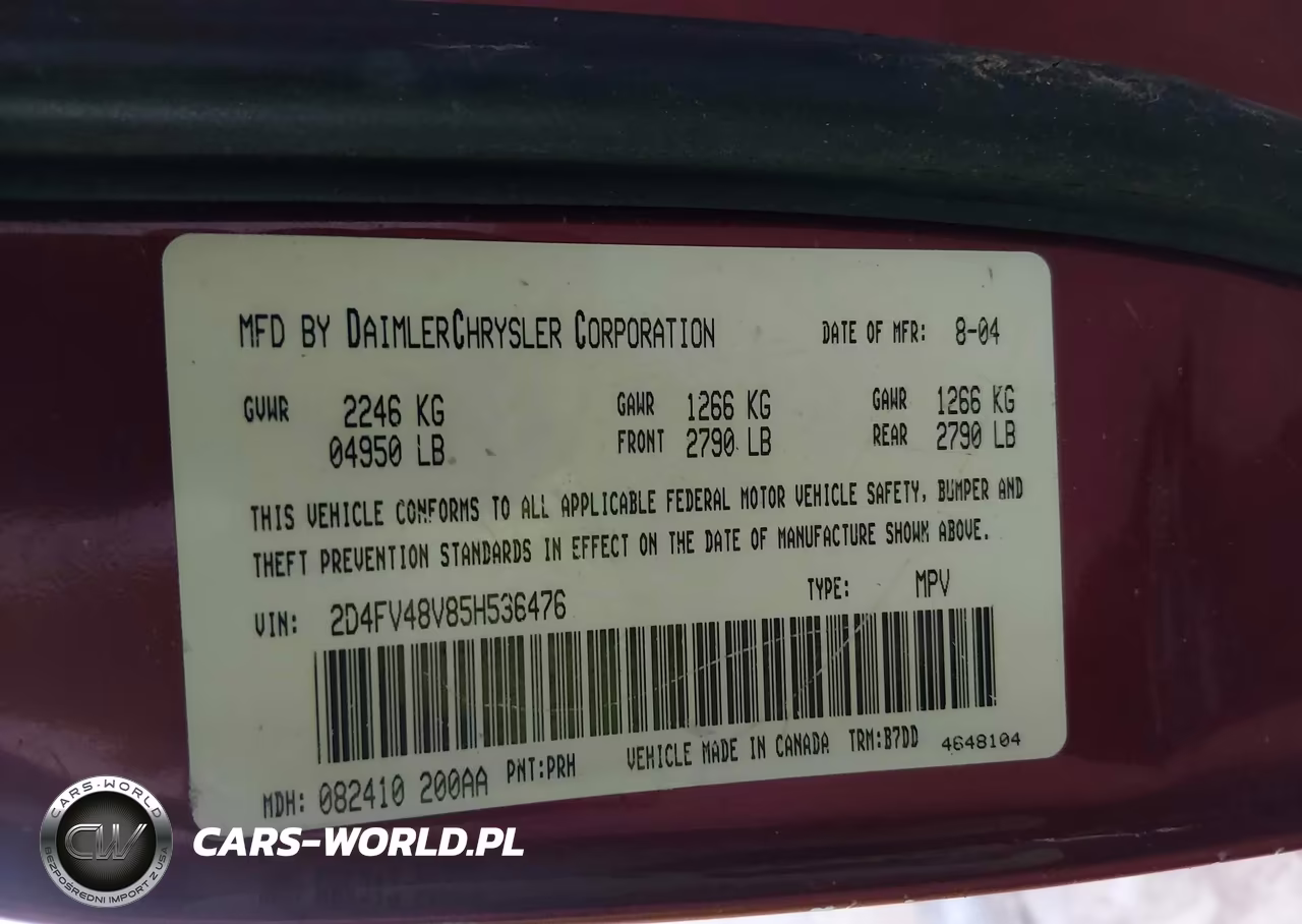 2005 Dodge Magnum Se VIN:2D4FV48V85H536476 - 9