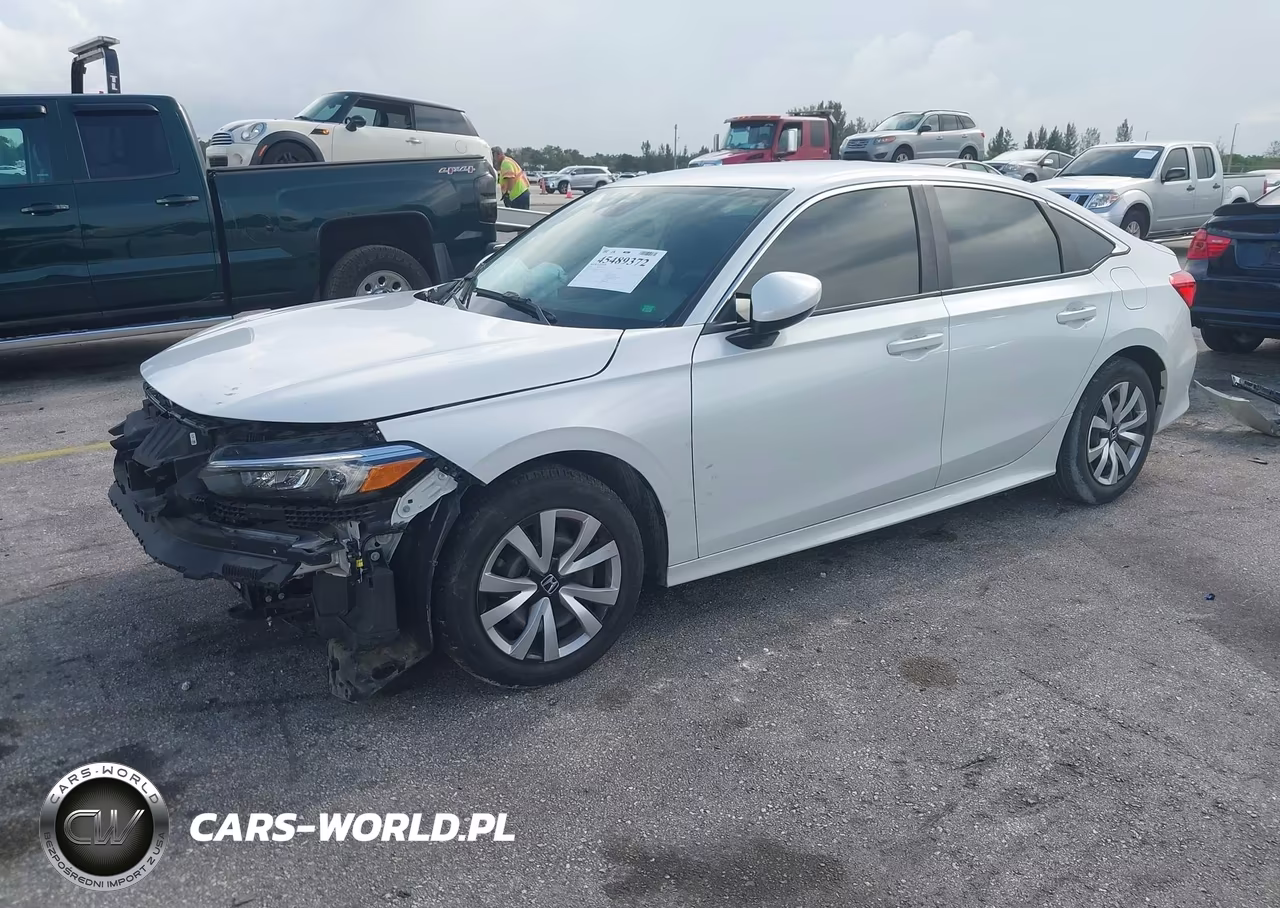 2023 Honda Civic Lx VIN:2HGFE2F29PH542320 - 2