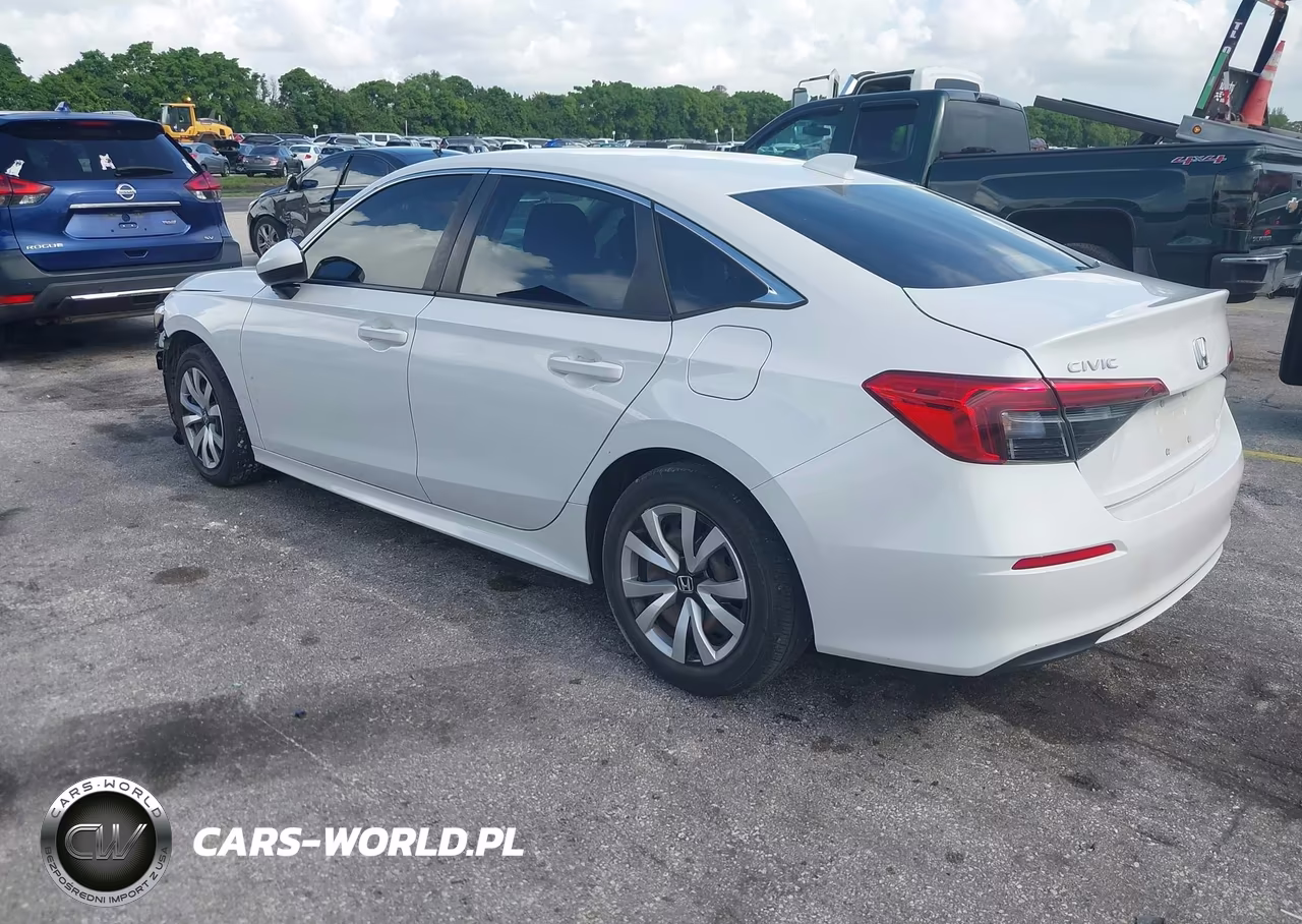 2023 Honda Civic Lx VIN:2HGFE2F29PH542320 - 3