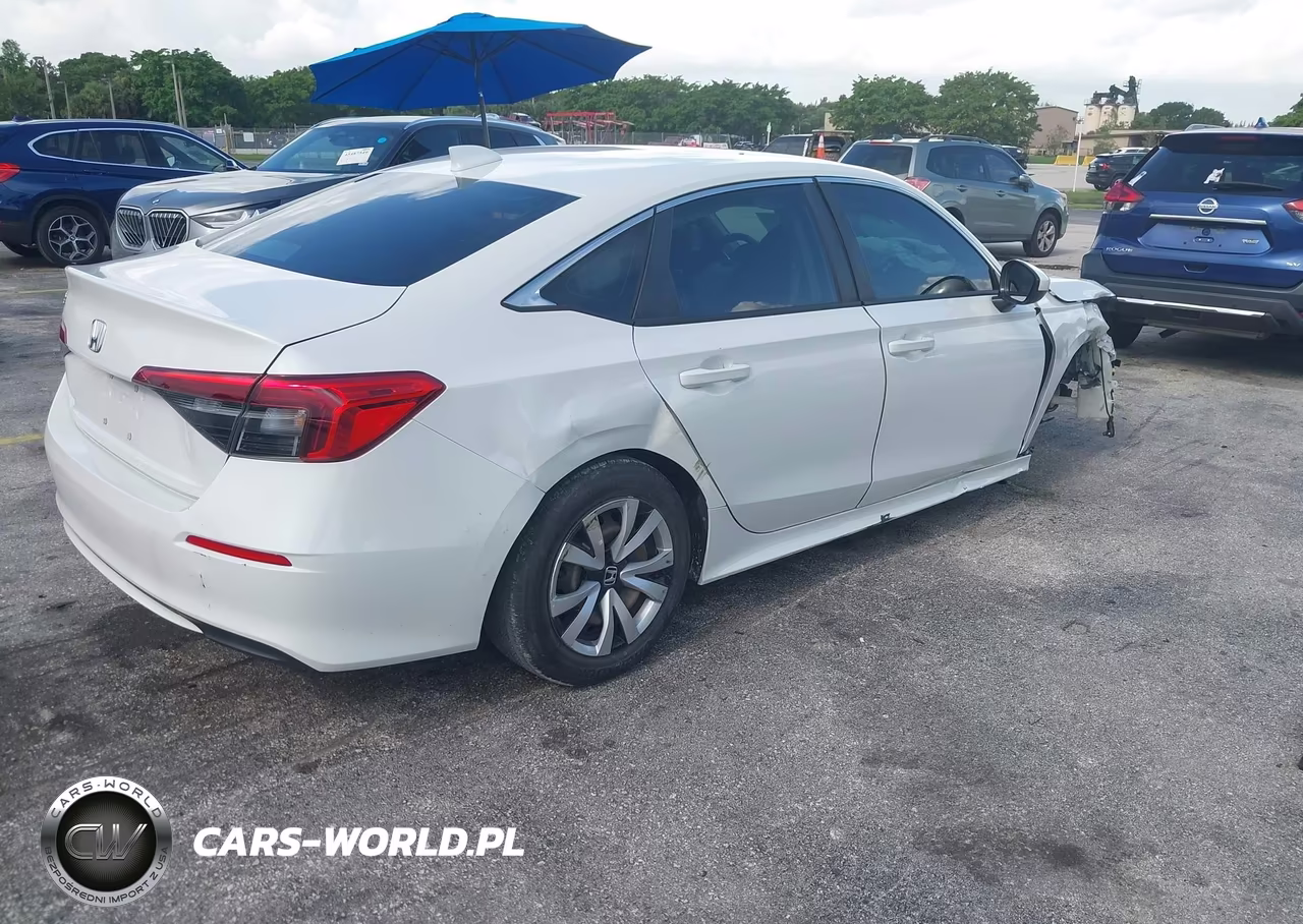 2023 Honda Civic Lx VIN:2HGFE2F29PH542320 - 4