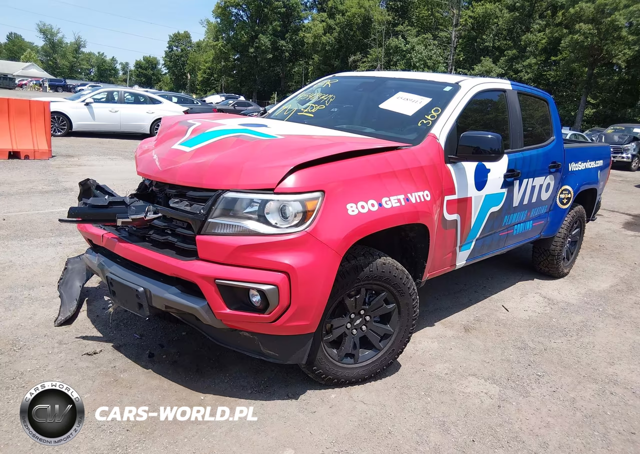 2022 Chevrolet Colorado 4Wd Short Box Z71 VIN:1GCGTDEN2N1131272 - 2