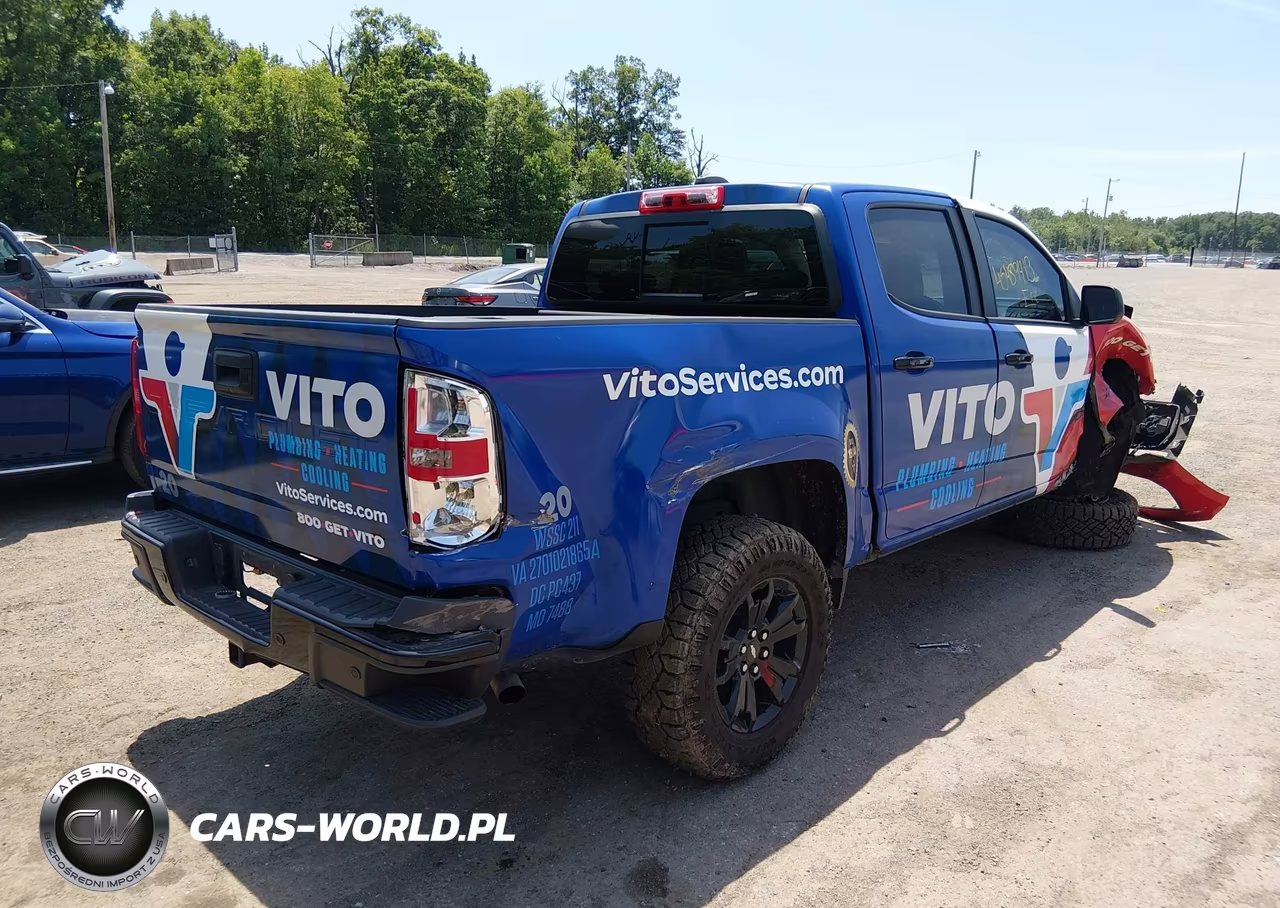 2022 Chevrolet Colorado 4Wd Short Box Z71 VIN:1GCGTDEN2N1131272 - 4