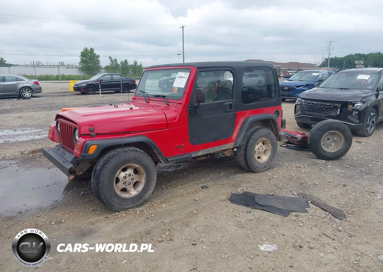 1997 Jeep Wrangler Se VIN:1J4FY29P5VP416584 - 2