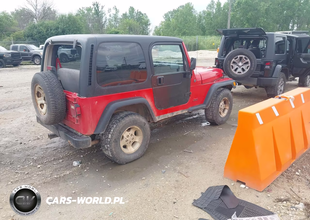 1997 Jeep Wrangler Se VIN:1J4FY29P5VP416584 - 4