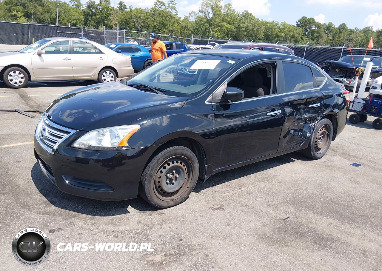 2013 Nissan Sentra Sv VIN:3N1AB7AP9DL684352 - 2