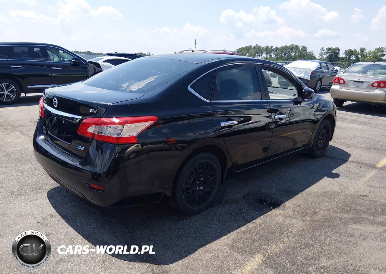 2013 Nissan Sentra Sv VIN:3N1AB7AP9DL684352 - 4