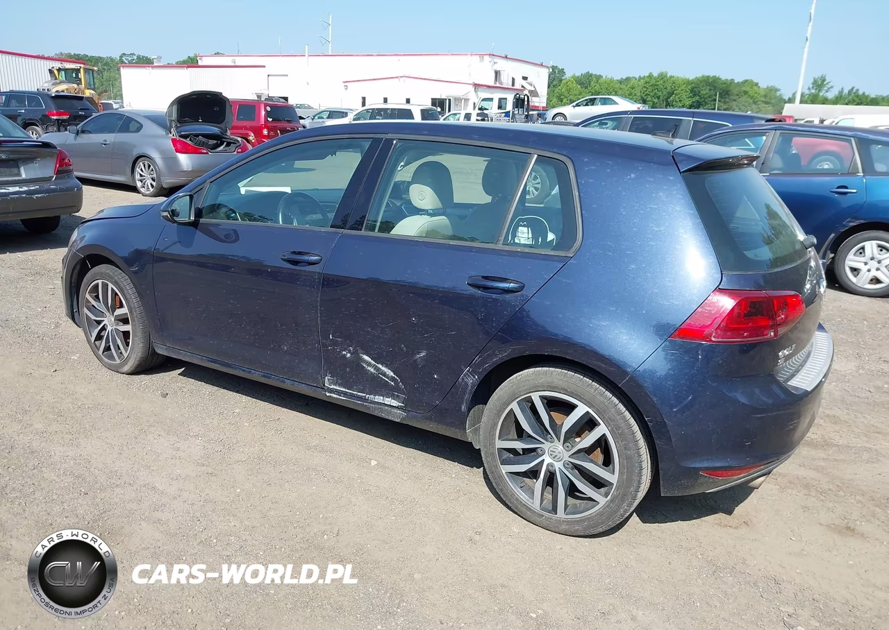 2016 Volkswagen Golf Tsi Se 4-Door VIN:3VW217AU7GM041035 - 3