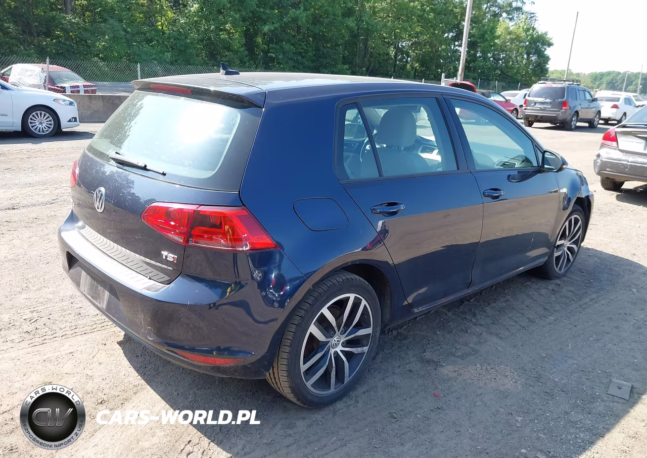 2016 Volkswagen Golf Tsi Se 4-Door VIN:3VW217AU7GM041035 - 4