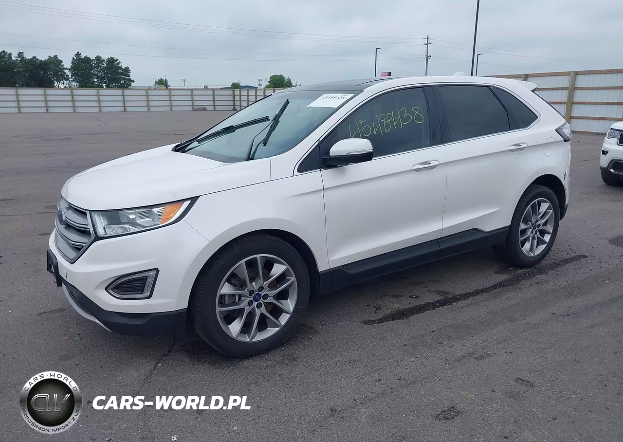 2017 Ford Edge Titanium VIN:2FMPK4K84HBC68817 - 2