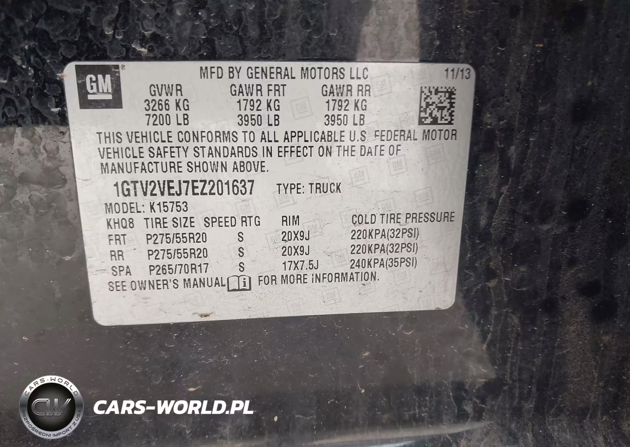 2014 GMC Sierra 1500 Slt VIN:1GTV2VEJ7EZ201637 - 9