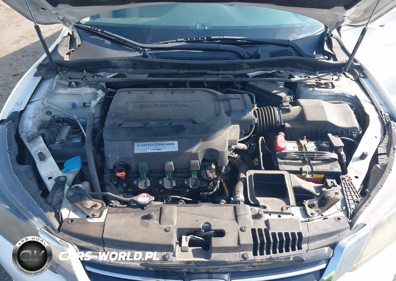 2014 Honda Accord Ex-L V-6 VIN:1HGCR3F82EA005107 - 10