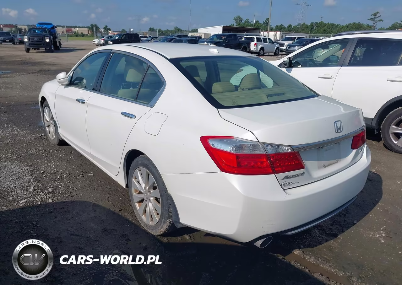 2014 Honda Accord Ex-L V-6 VIN:1HGCR3F82EA005107 - 3
