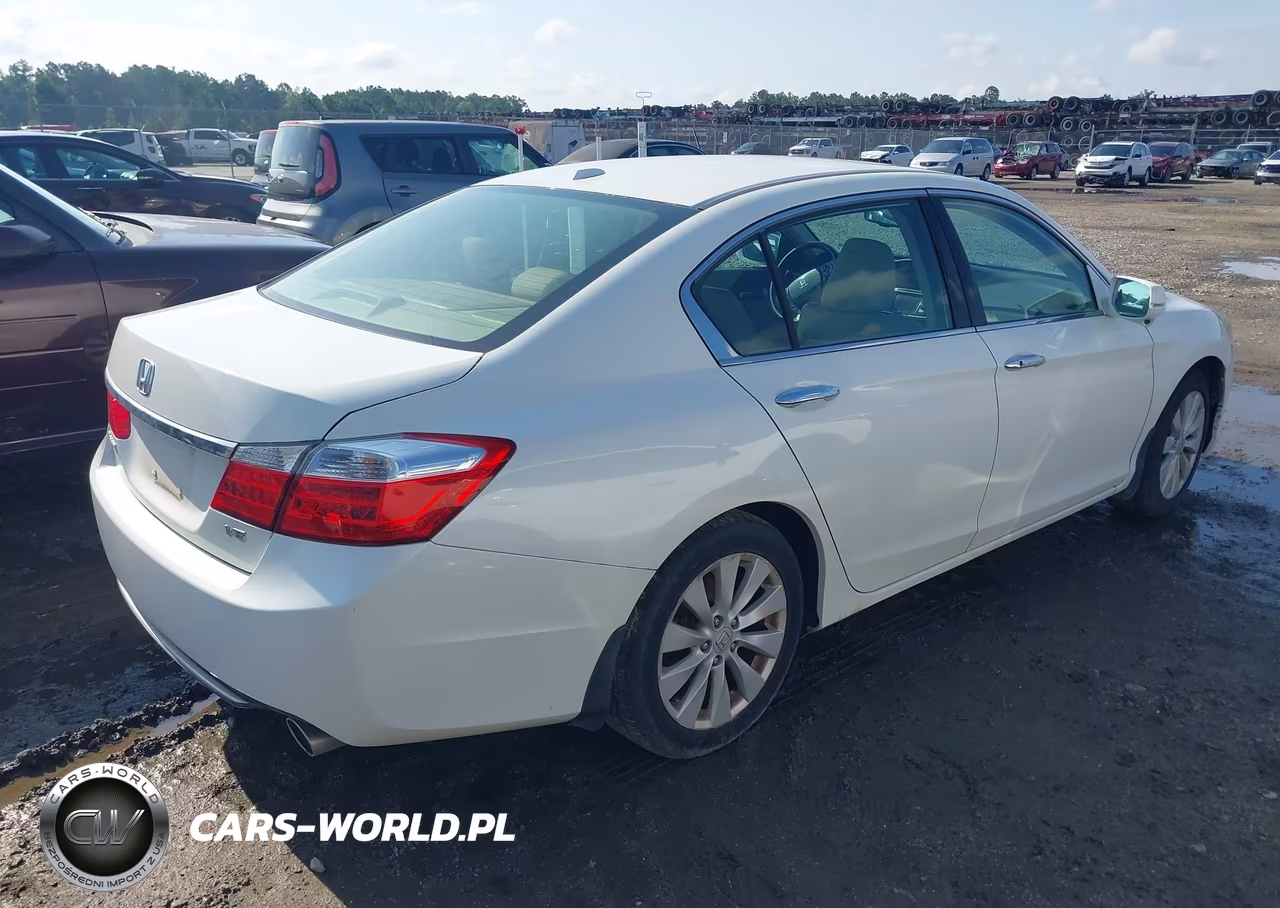 2014 Honda Accord Ex-L V-6 VIN:1HGCR3F82EA005107 - 4
