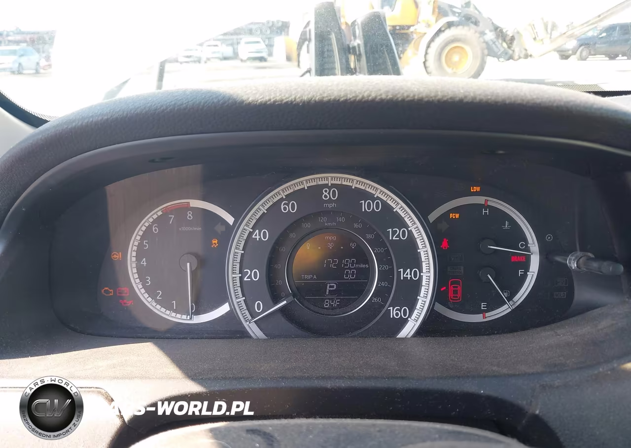 2014 Honda Accord Ex-L V-6 VIN:1HGCR3F82EA005107 - 7