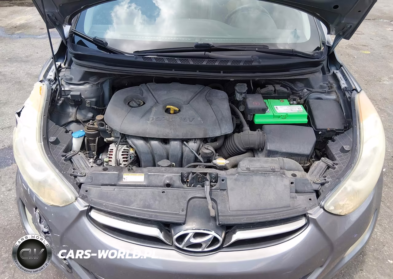 2012 Hyundai Elantra Limited VIN:5NPDH4AE1CH113717 - 10